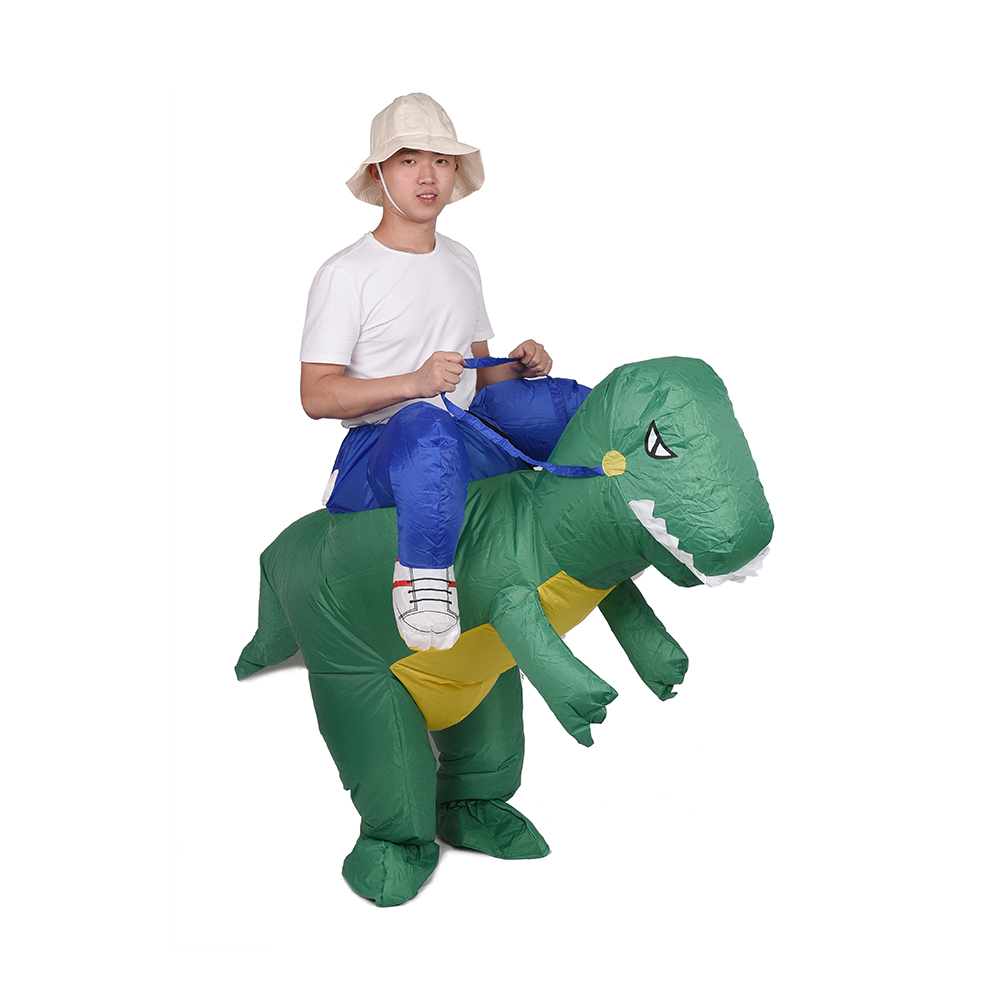 Costum gonflabil de dinozaur jurasic pentru adulți și copii